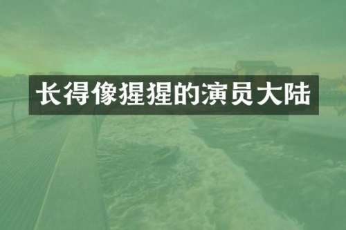 长得像猩猩的演员大陆