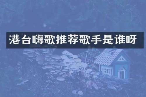 港台嗨歌推荐歌手是谁呀
