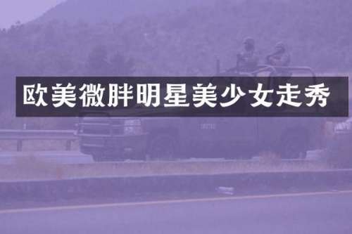 欧美微胖明星美少女走秀