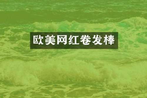 欧美网红卷发棒