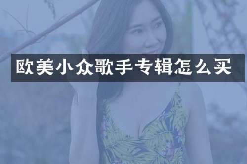 欧美小众歌手专辑怎么买