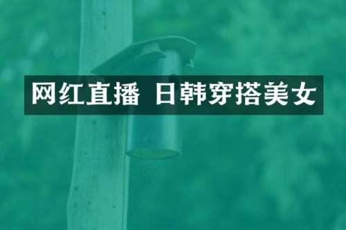 网红直播 日韩穿搭