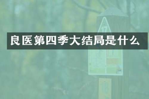 良医第四季大结局是什么