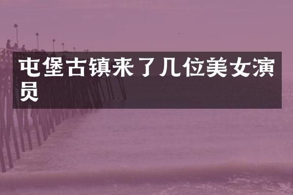 屯堡古镇来了几位演员