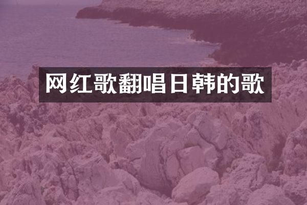 网红歌翻唱日韩的歌