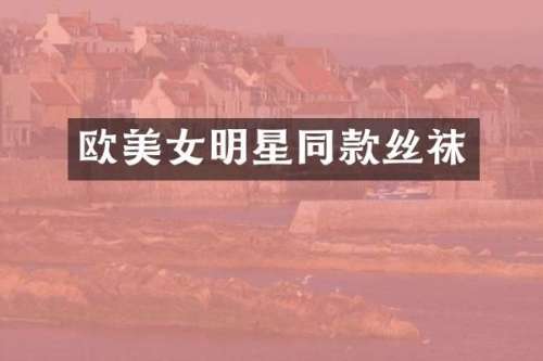 欧明星同款丝袜