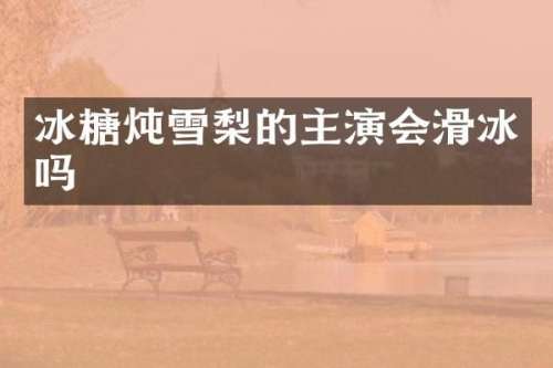 冰糖炖雪梨的主演会滑冰吗