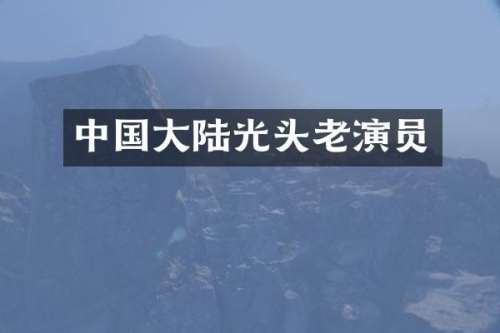 中国大陆光头老演员