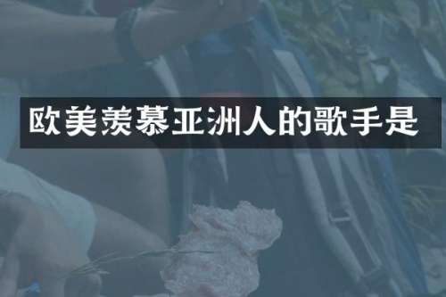 欧美羡慕亚洲人的歌手是