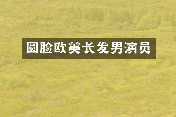 圆脸欧美长发男演员