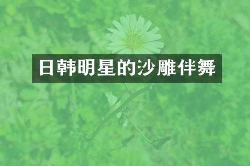 日韩明星的沙雕伴舞