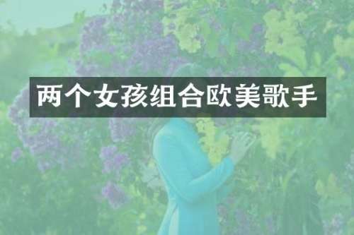 两个女孩组合欧美歌手