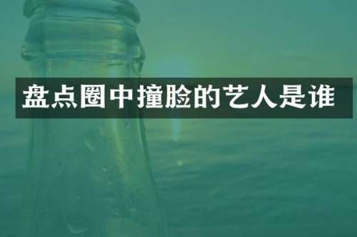 盘点圈中撞脸的艺人是谁