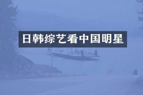 日韩综艺看中国明星