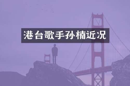 港台歌手孙楠近况