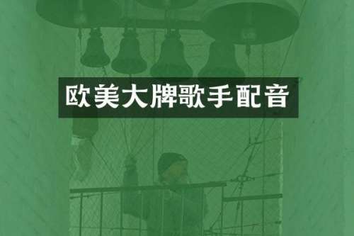 欧美大牌歌手配音