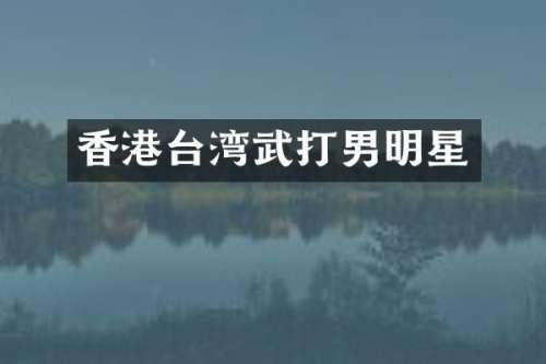 香港台湾武打男明星