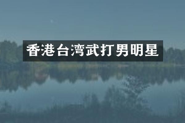 香港台湾武打男明星