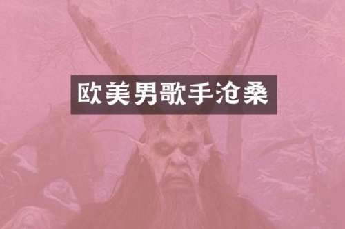 欧美男歌手沧桑