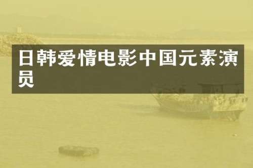 日韩爱情电影中国元素演员