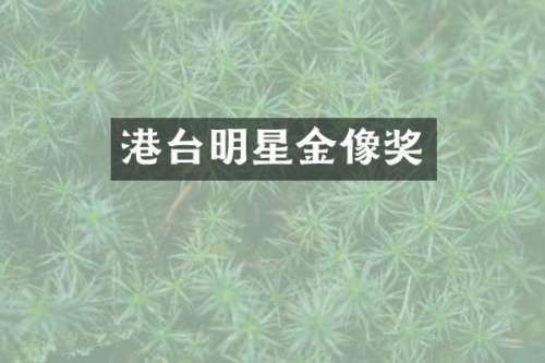 港台明星金像奖