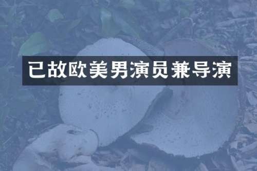 已故欧美男演员兼导演