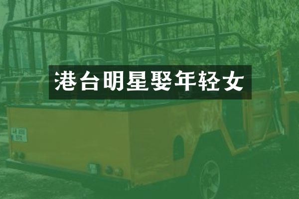 港台明星娶年轻女