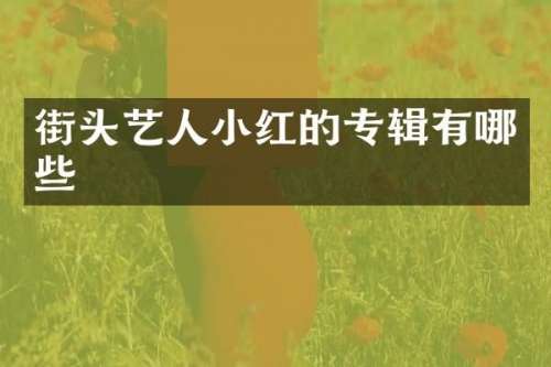 街头艺人小红的专辑有哪些
