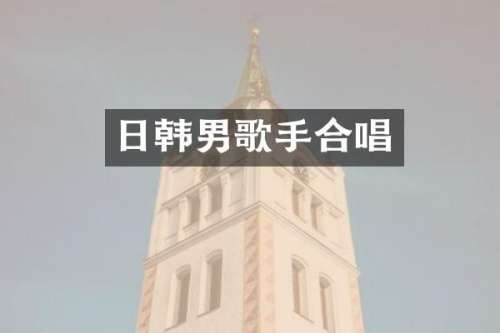 日韩男歌手合唱