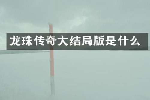 龙珠传奇大结局版是什么