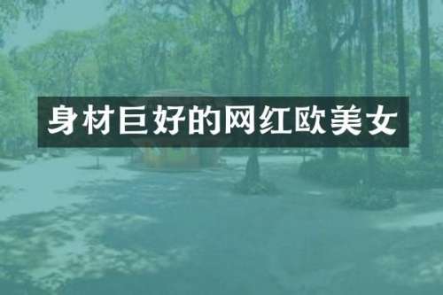 身材巨好的网红欧
