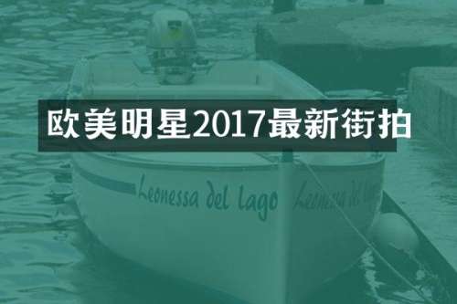 欧美明星2017最新街拍