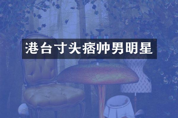 港台寸头痞帅男明星