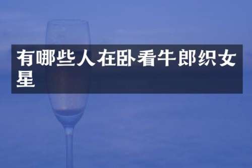 有哪些人在卧看牛郎织女星