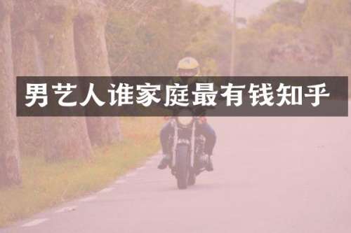 男艺人谁家庭最有钱知乎