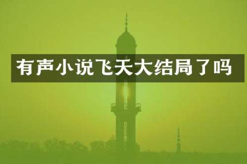 有声小说飞天大结局了吗