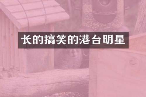 长的搞笑的港台明星