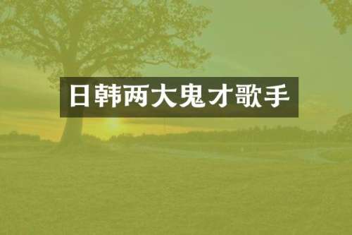 日韩两大鬼才歌手
