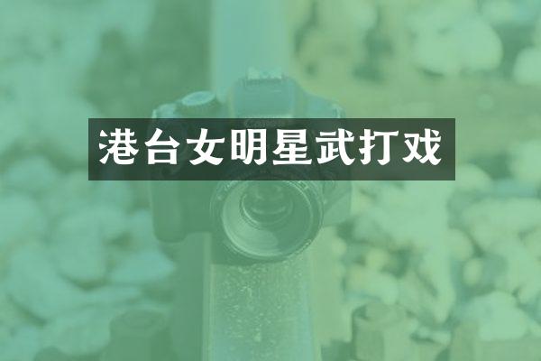 港台女明星武打戏