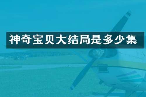 神奇宝贝大结局是多少集