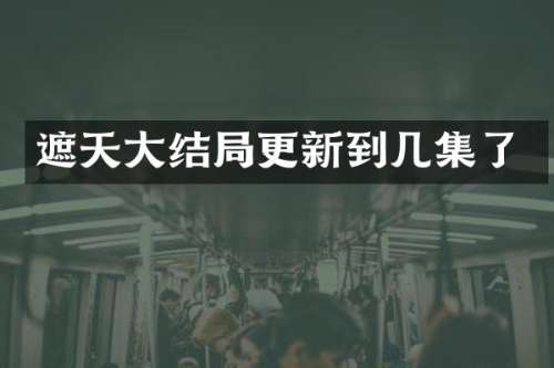 遮天大结局更新到几集了