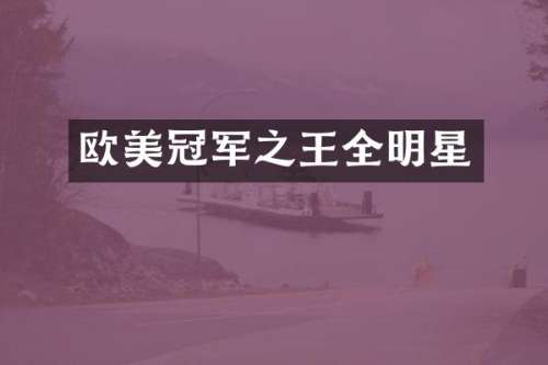 欧美冠军之王全明星