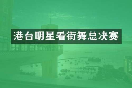 港台明星看街舞总决赛