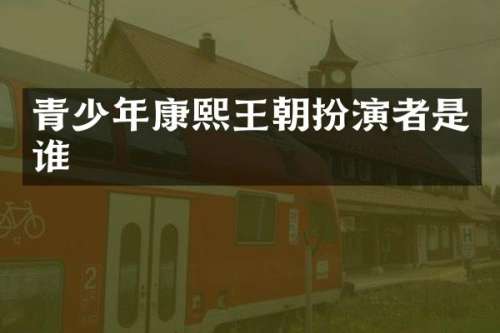 青少年康熙王朝扮演者是谁