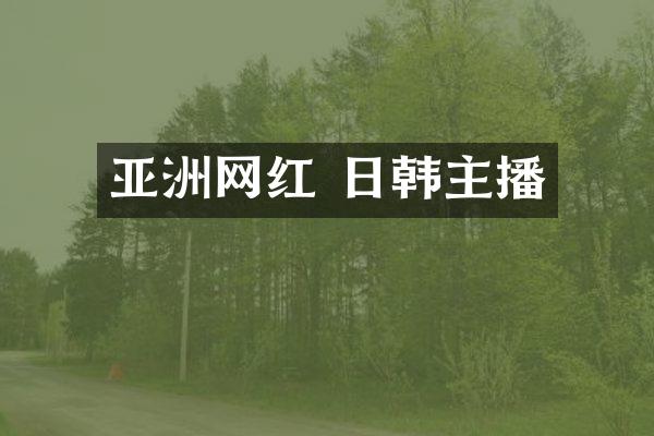 亚洲网红 日韩主播