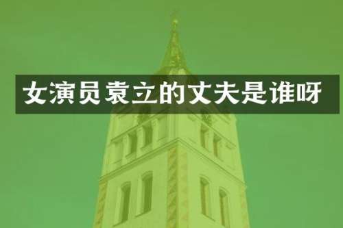 女演员袁立的丈夫是谁呀