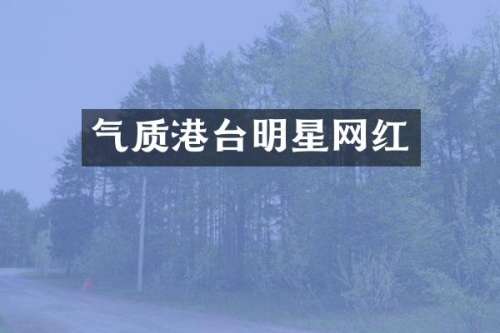 气质港台明星网红