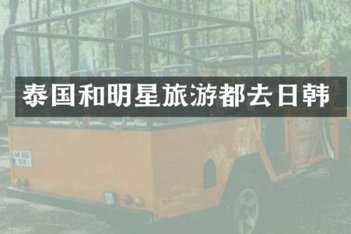 泰国和明星旅游都去日韩
