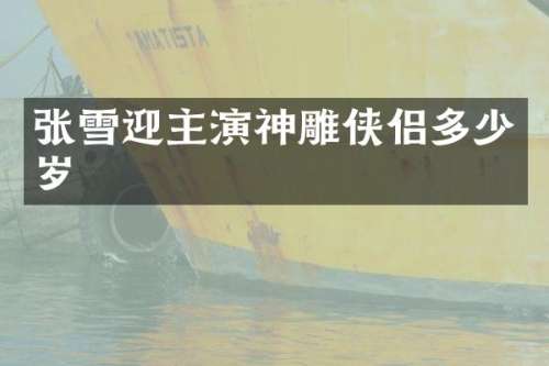 张雪迎主演神雕侠侣