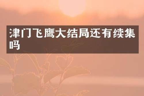 津门飞鹰大结局还有续集吗